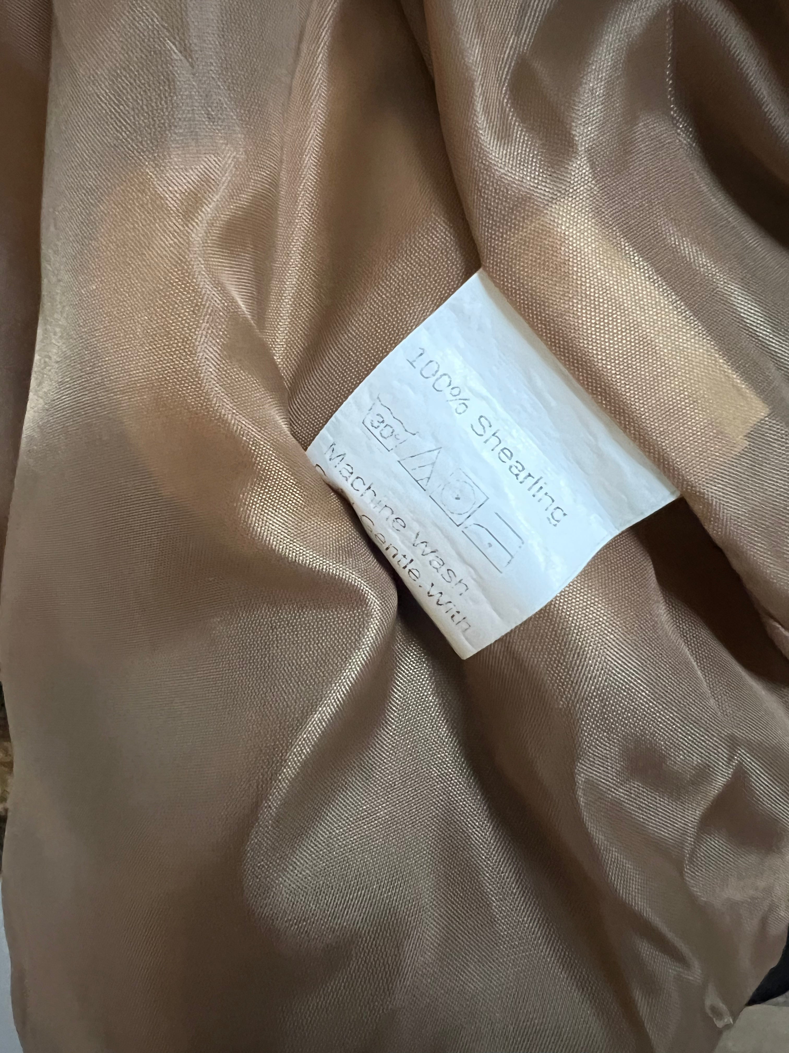 Bear Pattern Plush Teddy Zip Jacket