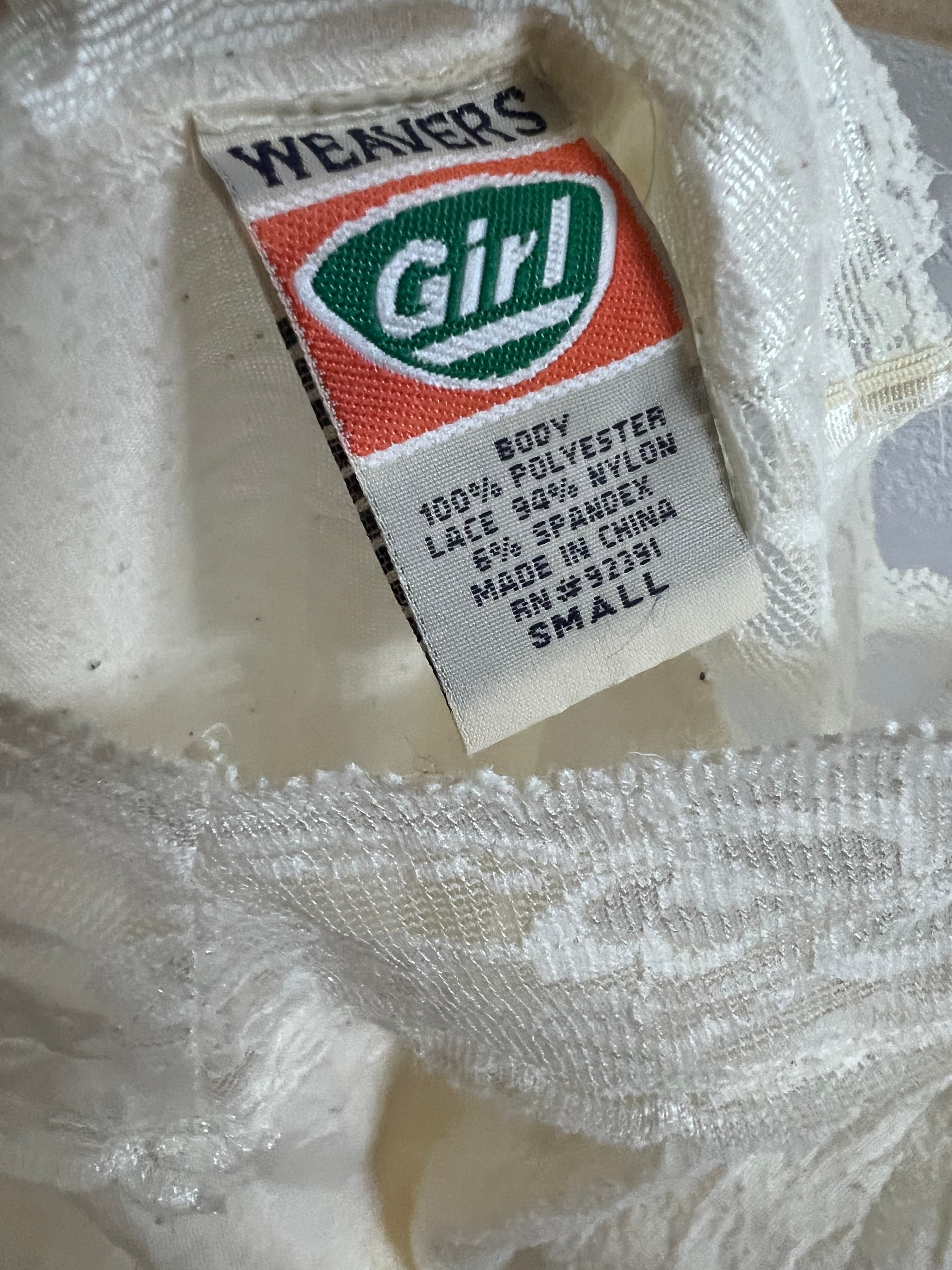 Ivory Lace Trim Cami Top