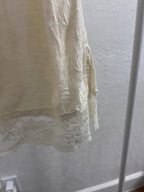 Ivory Lace Trim Cami Top