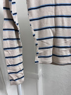 3 Girls Clothing Striped Ribbed Turtleneck Long Sleeve Top