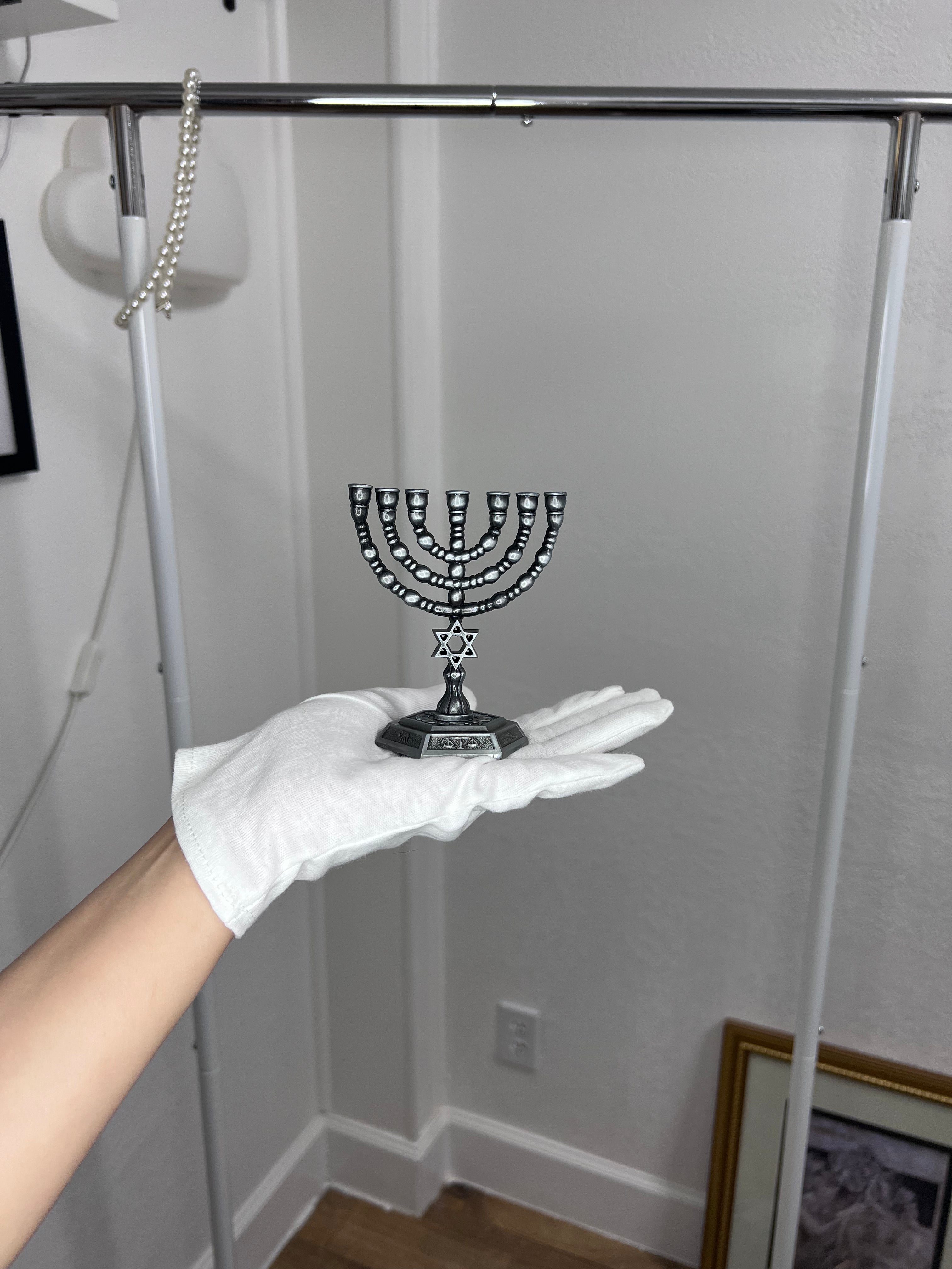 Seven-Branched Temple Menorah (Mini)