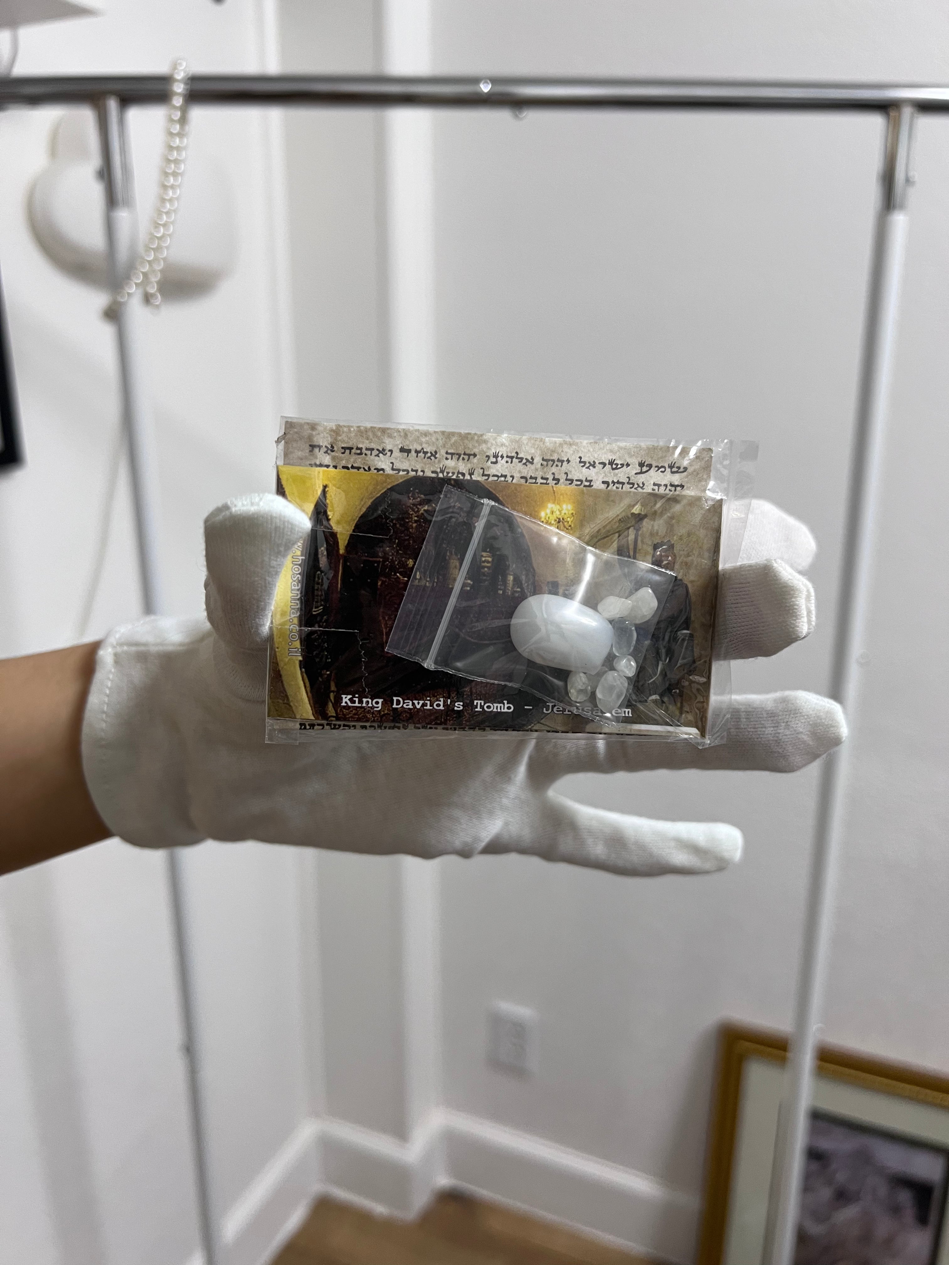 Hosanna Keepsake Blessing Set (with Sacred Stones & Prayer Card)