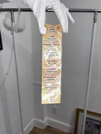 Hebrew Phrase Bookmark (English, Hebrew & Transliteration)