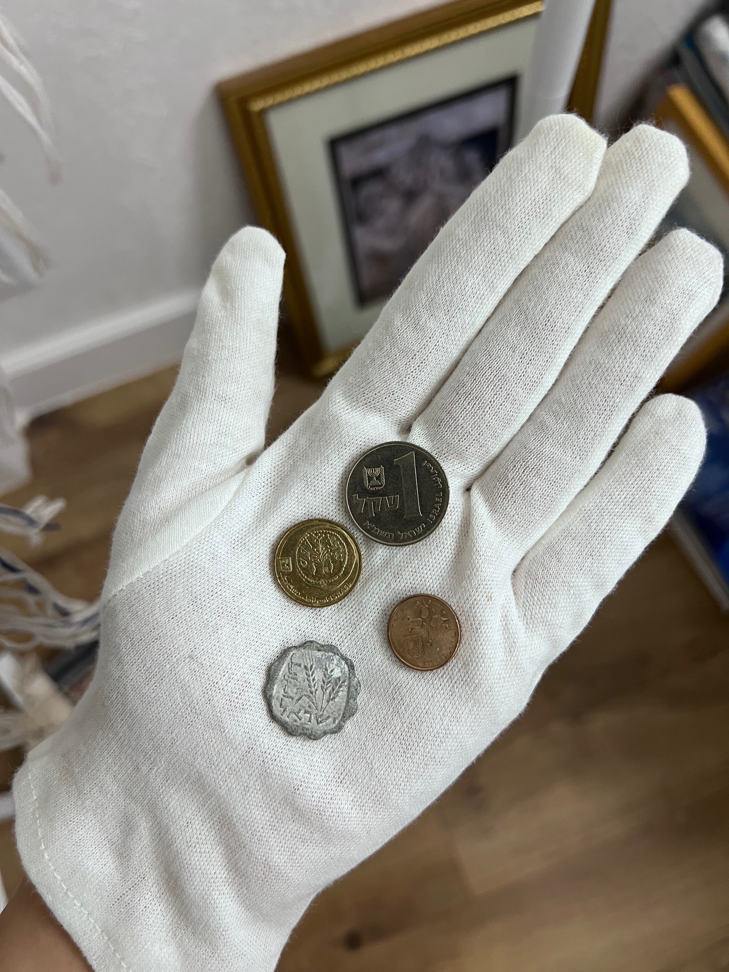 Ancient Hebrew Israeli Currency Keepsake (Replica Coins)