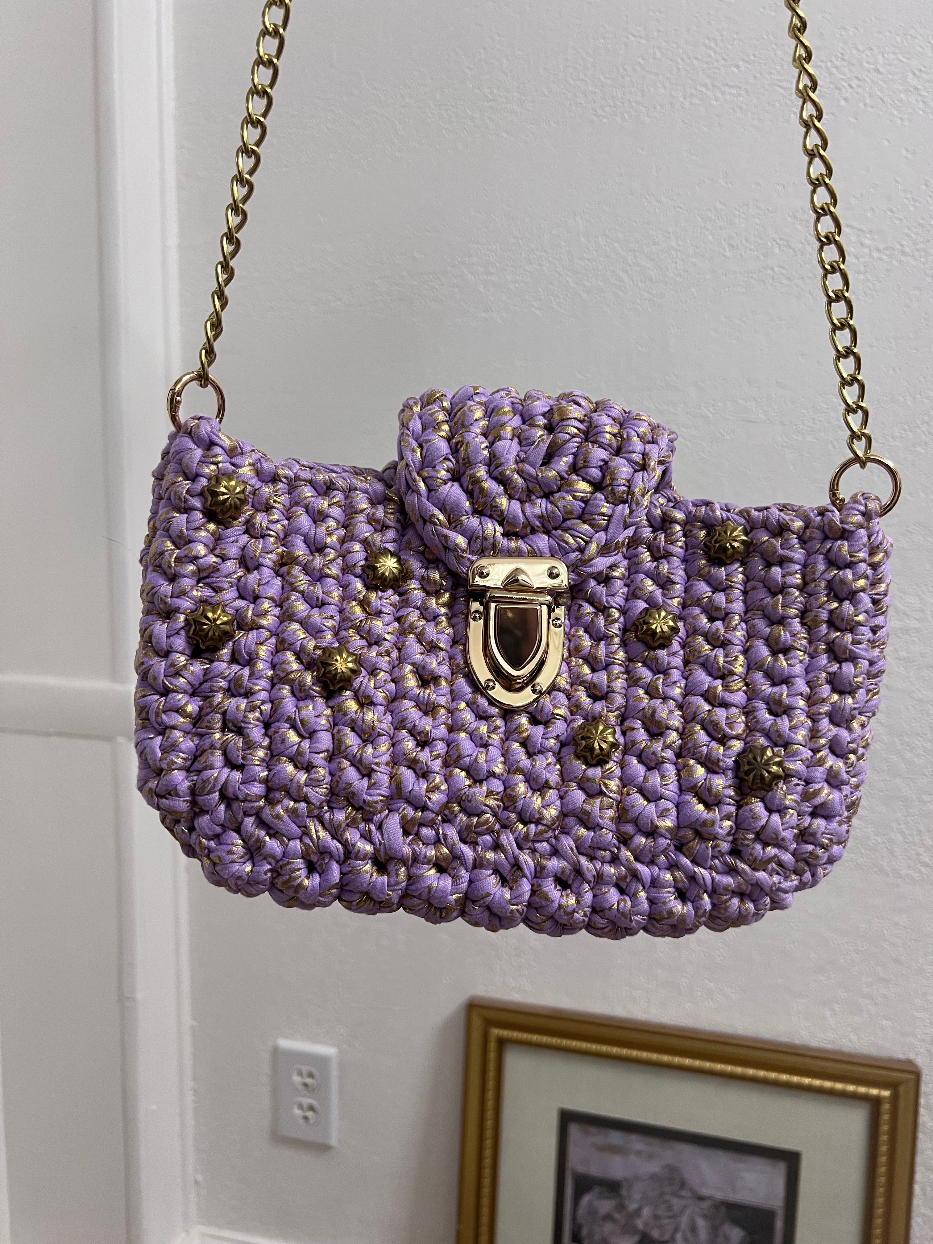 Pilar Mini Crochet Crossbody Bag
