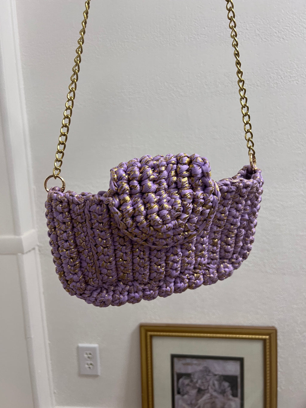 Pilar Mini Crochet Crossbody Bag