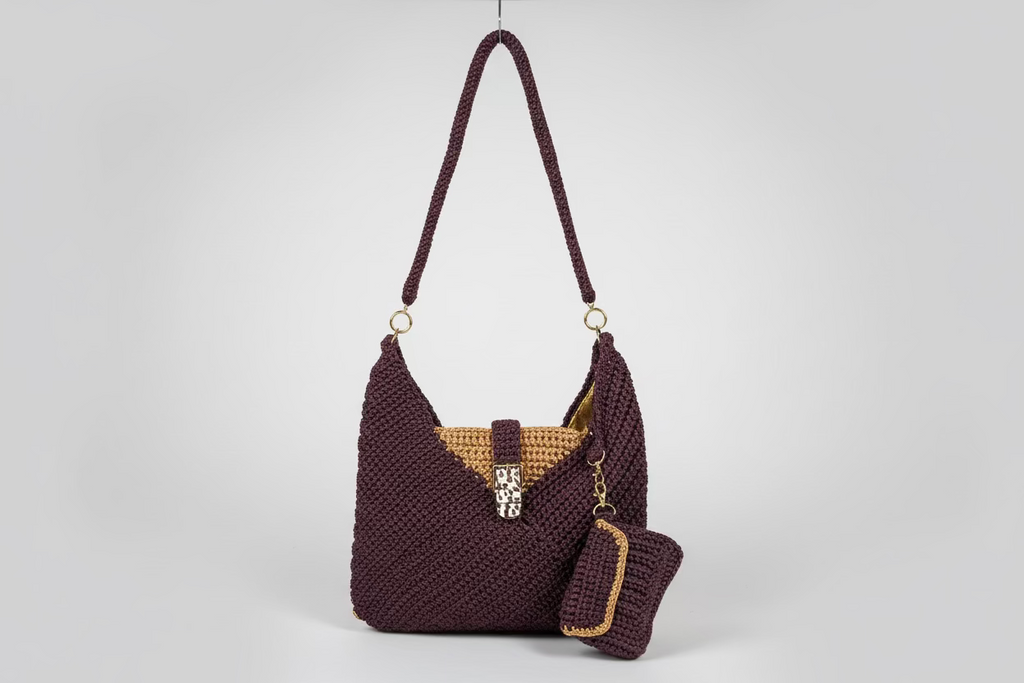 Carmela Crochet Shoulder Bag