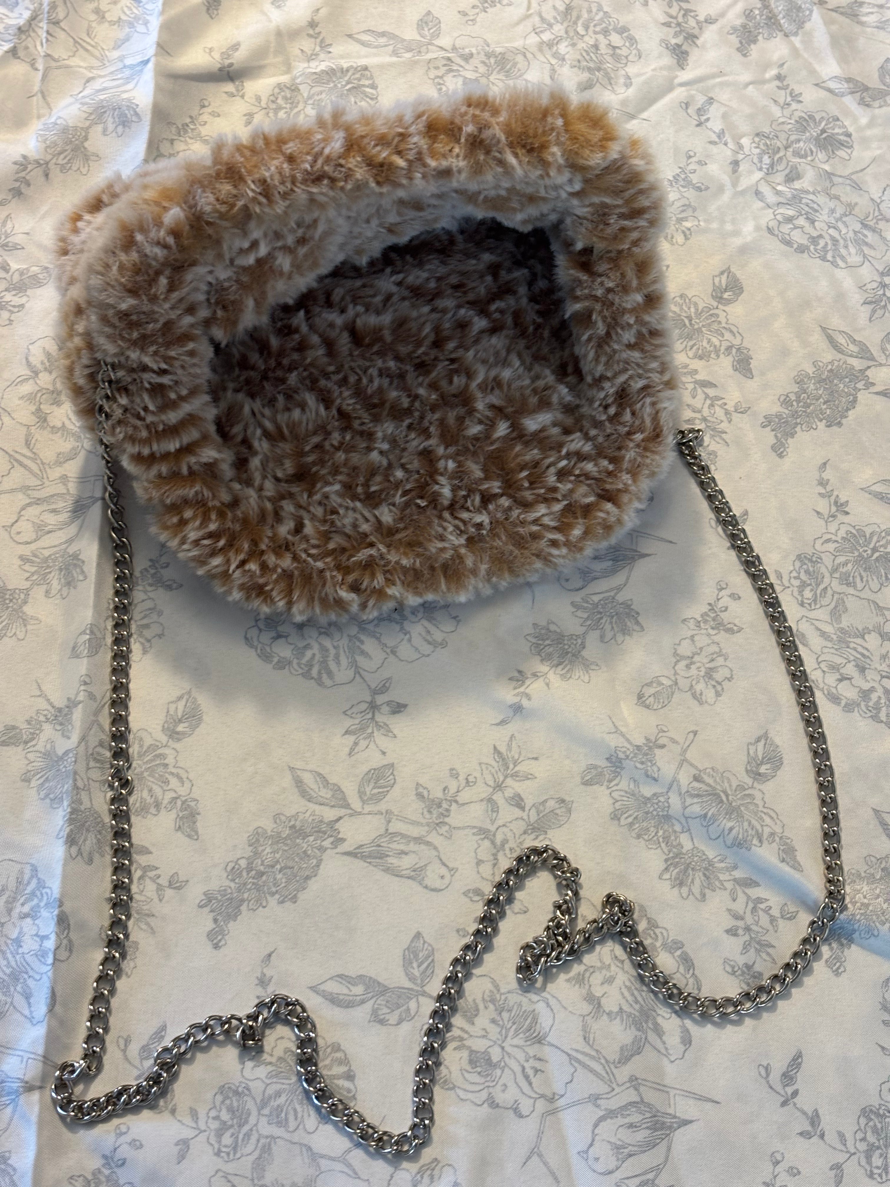 Willow Soft Faux Fur Crossbody Bag