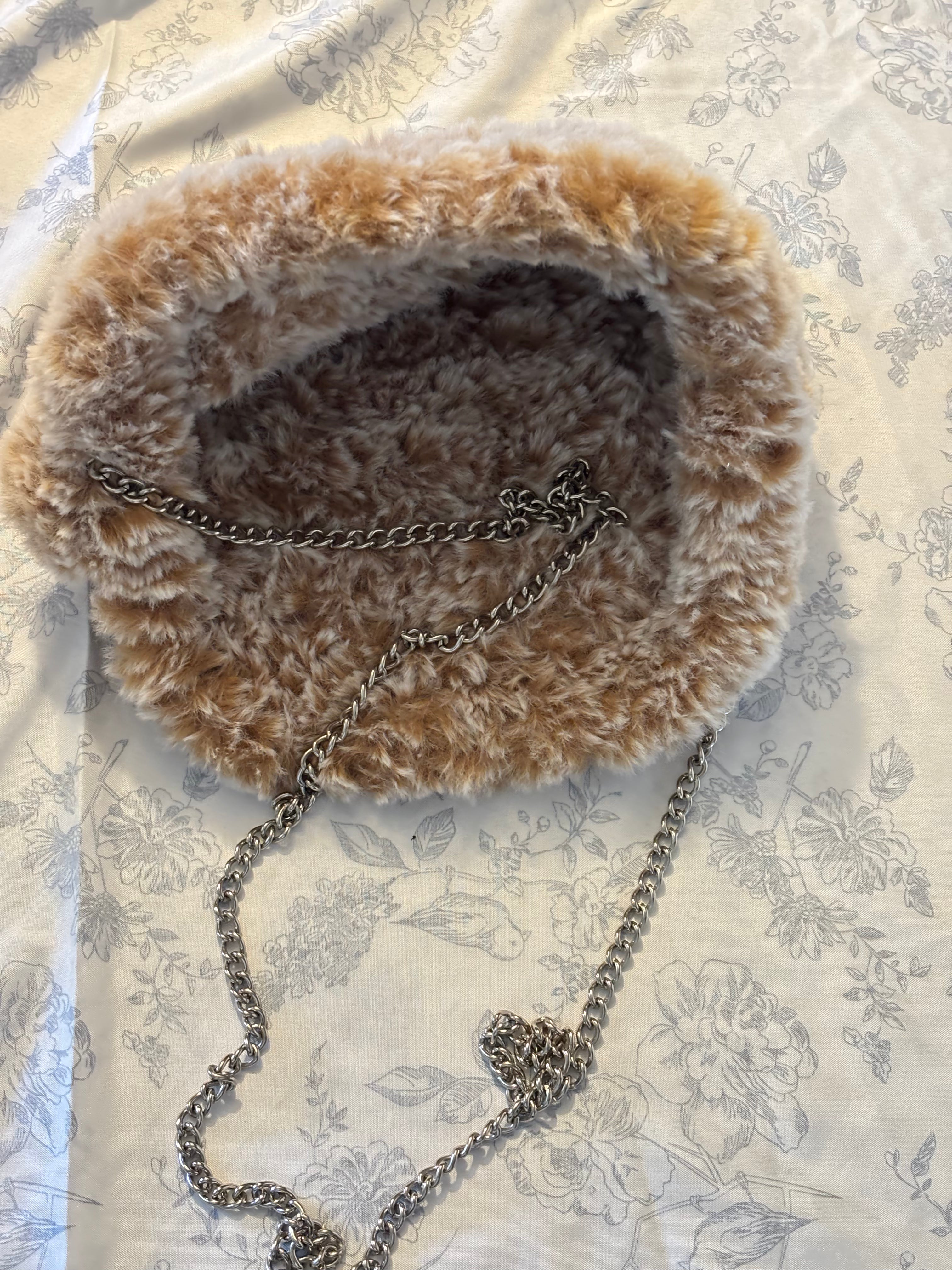 Willow Soft Faux Fur Crossbody Bag