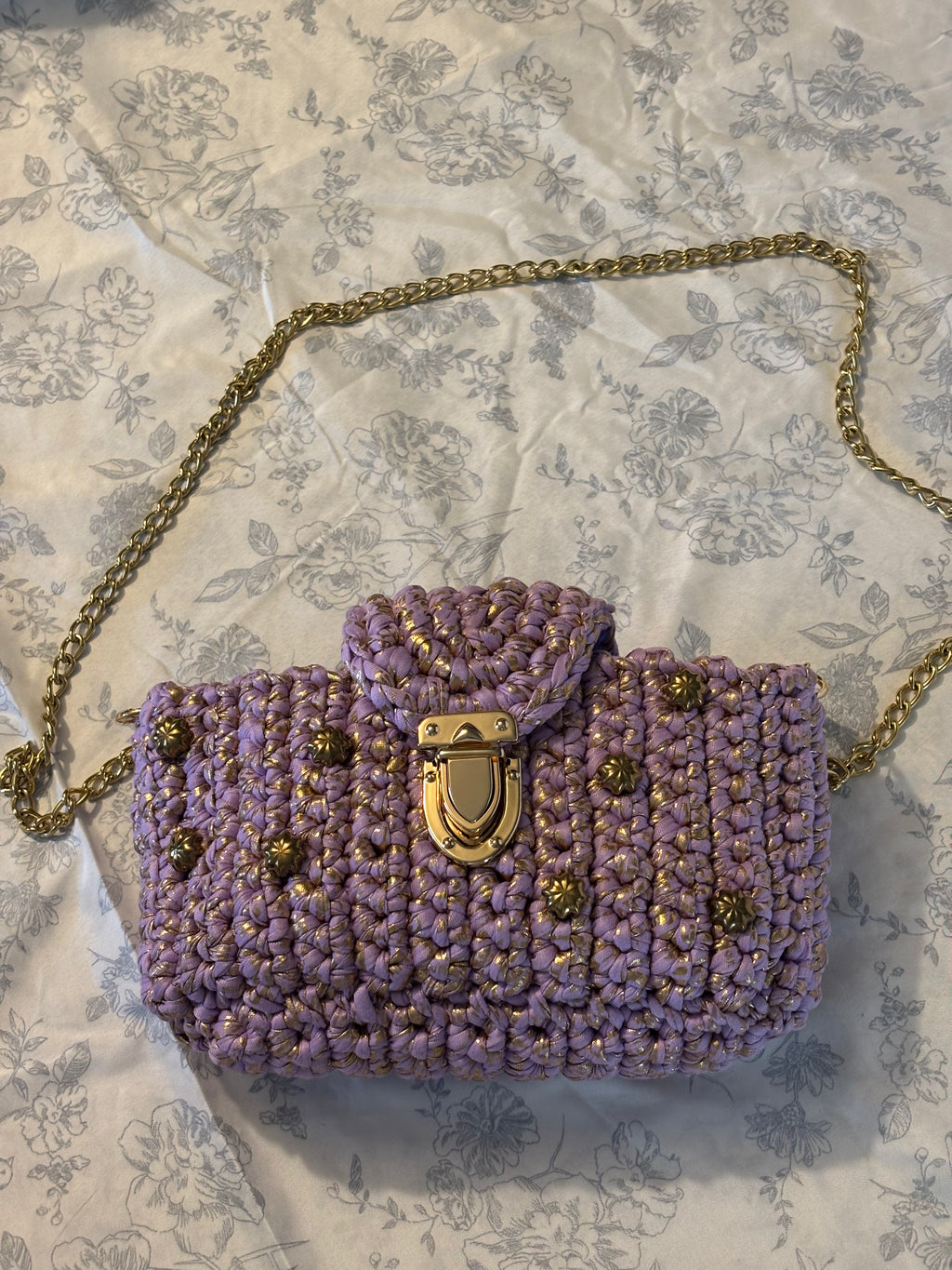 Pilar Mini Crochet Crossbody Bag