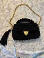 Francesca Crochet Chain Bag