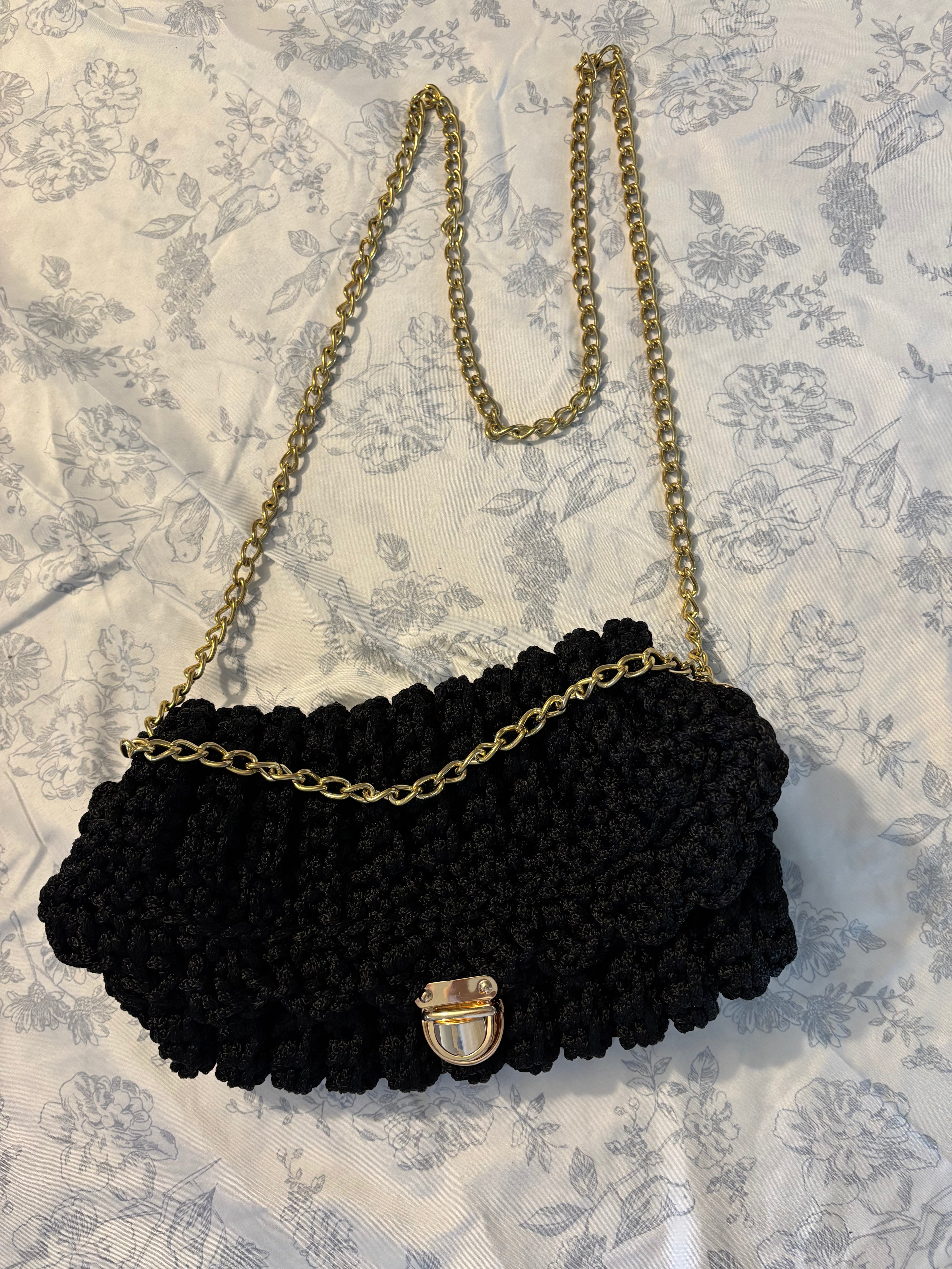 Carolyn Crochet Crossbody Bag