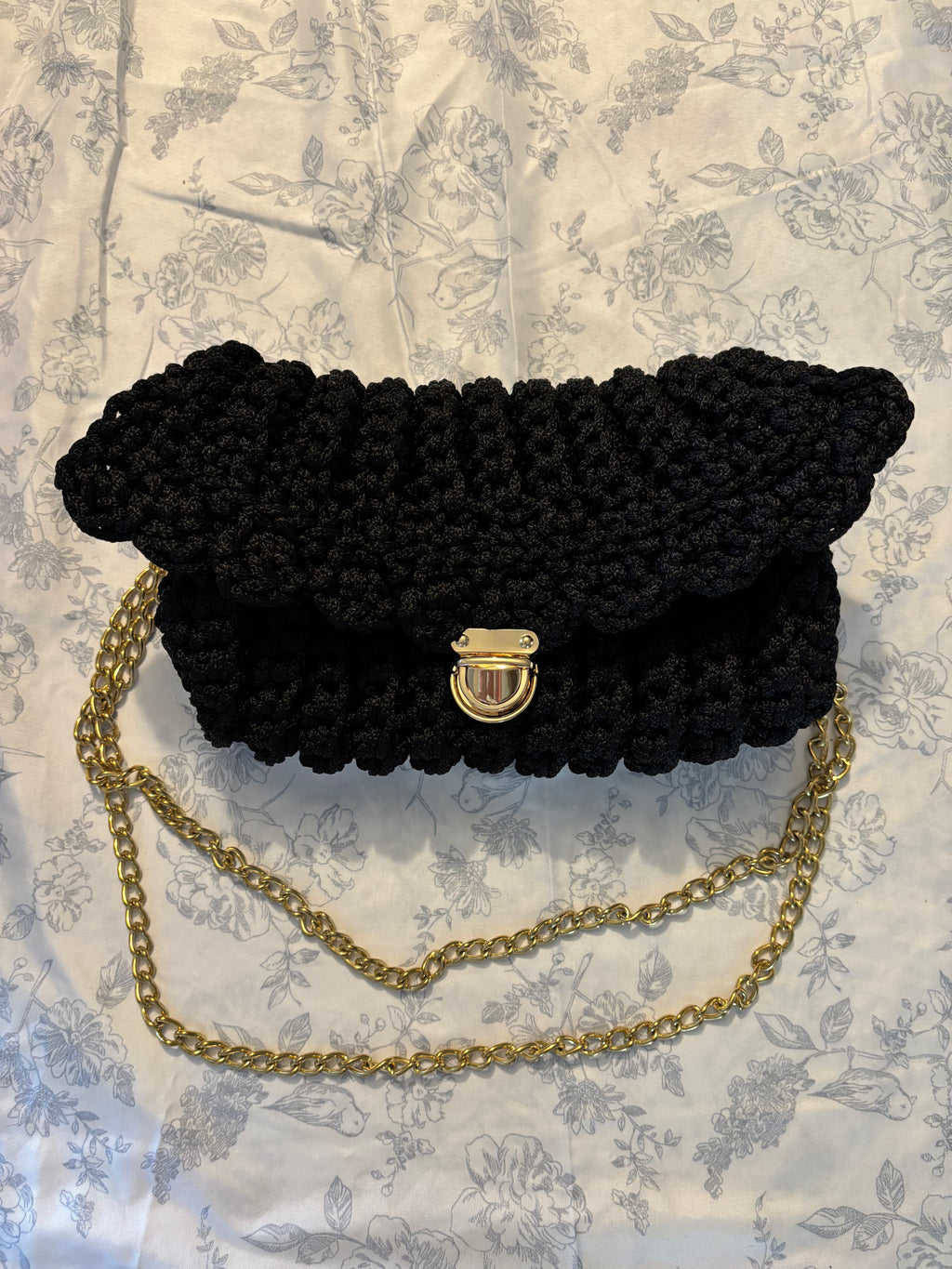 Carolyn Crochet Crossbody Bag