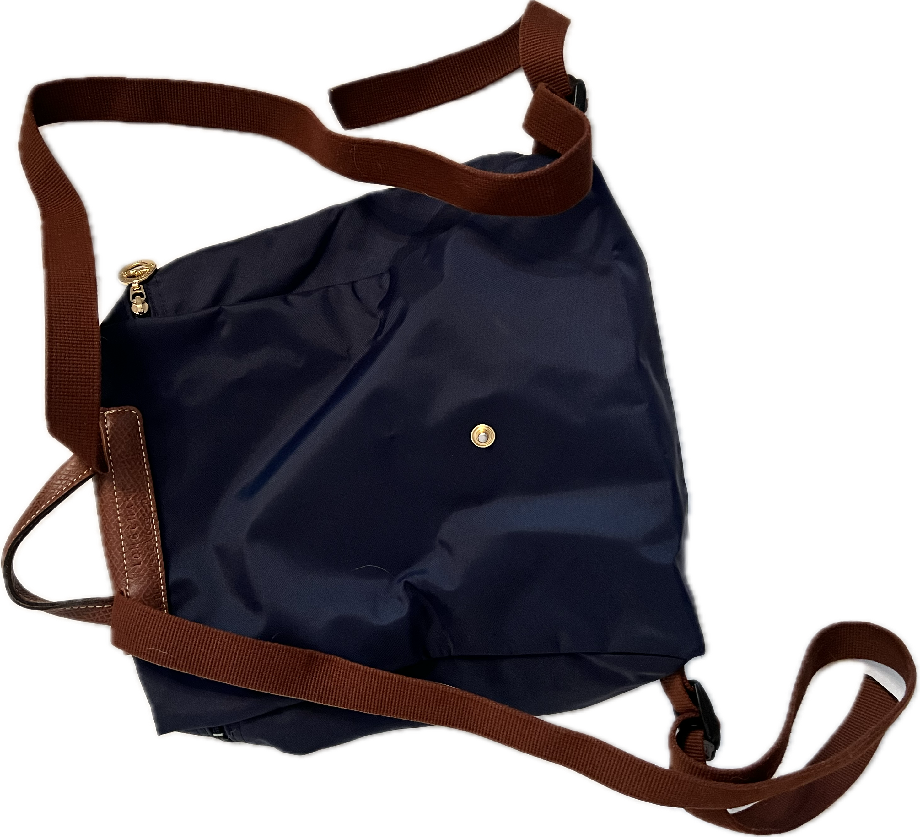 Longchamp Le Pliage Club Nylon Foldable Travel Backpack