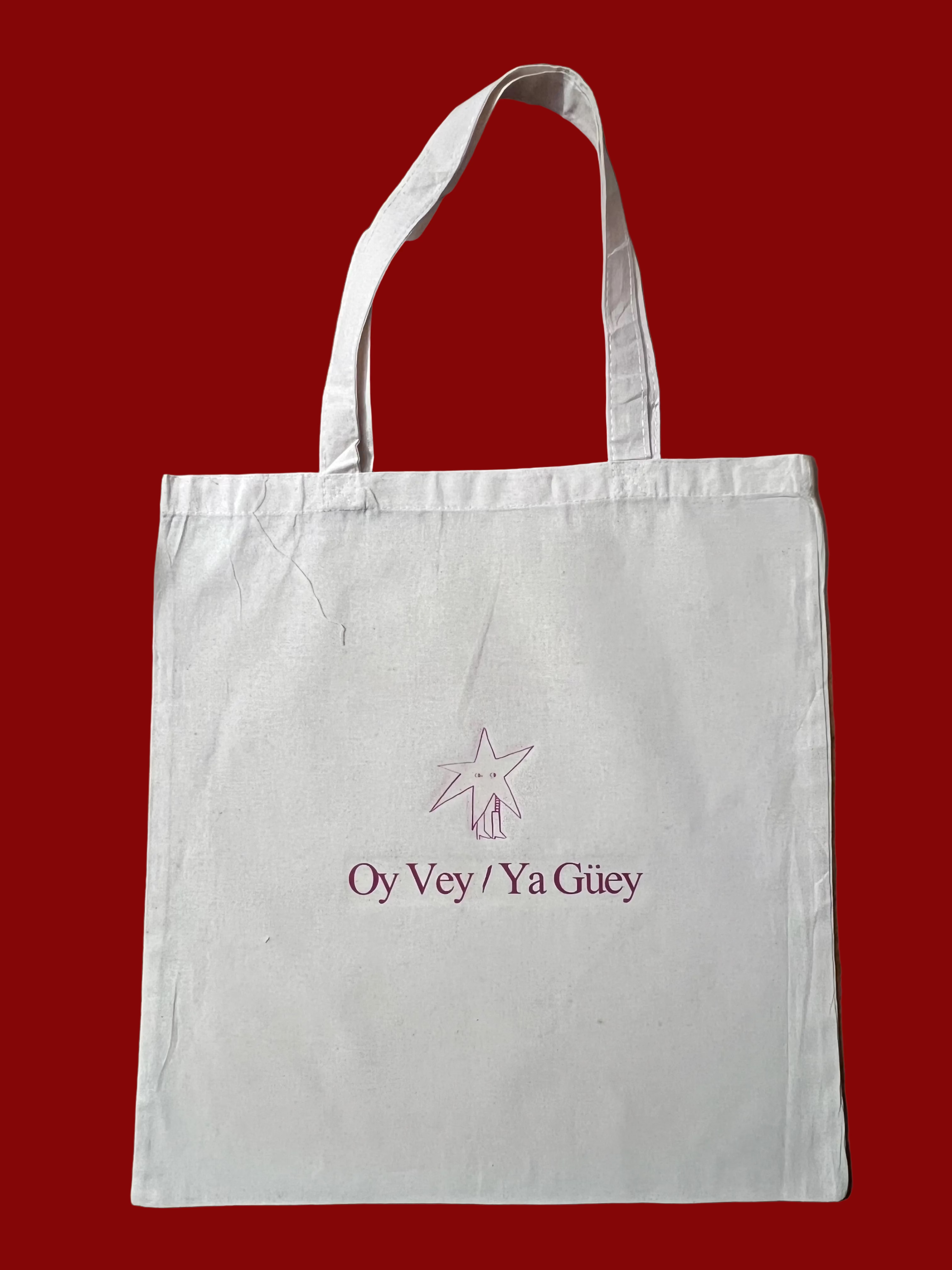 oy vey / ya güey tote bag