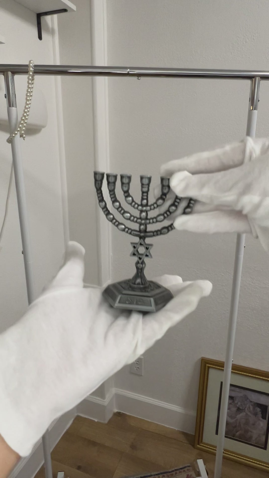 Seven-Branched Temple Menorah (Mini)