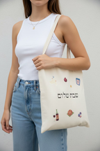 shabbat shalom tote bag